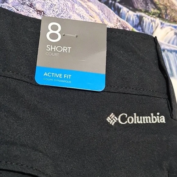 Columbia Saturday Trail Long Shorts Size 8 New - Picture 7 of 8